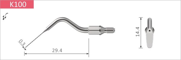 Spitzen passend für KOMET Sonicline